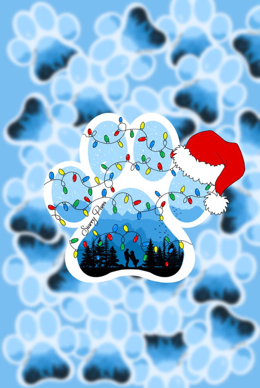 SP Christmas Logo Stickers
