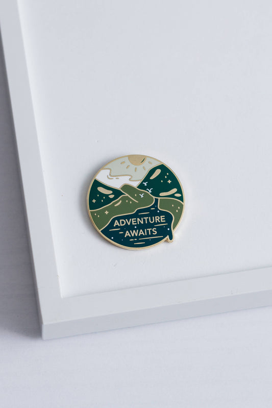 Adventure Awaits | Enamel Pin