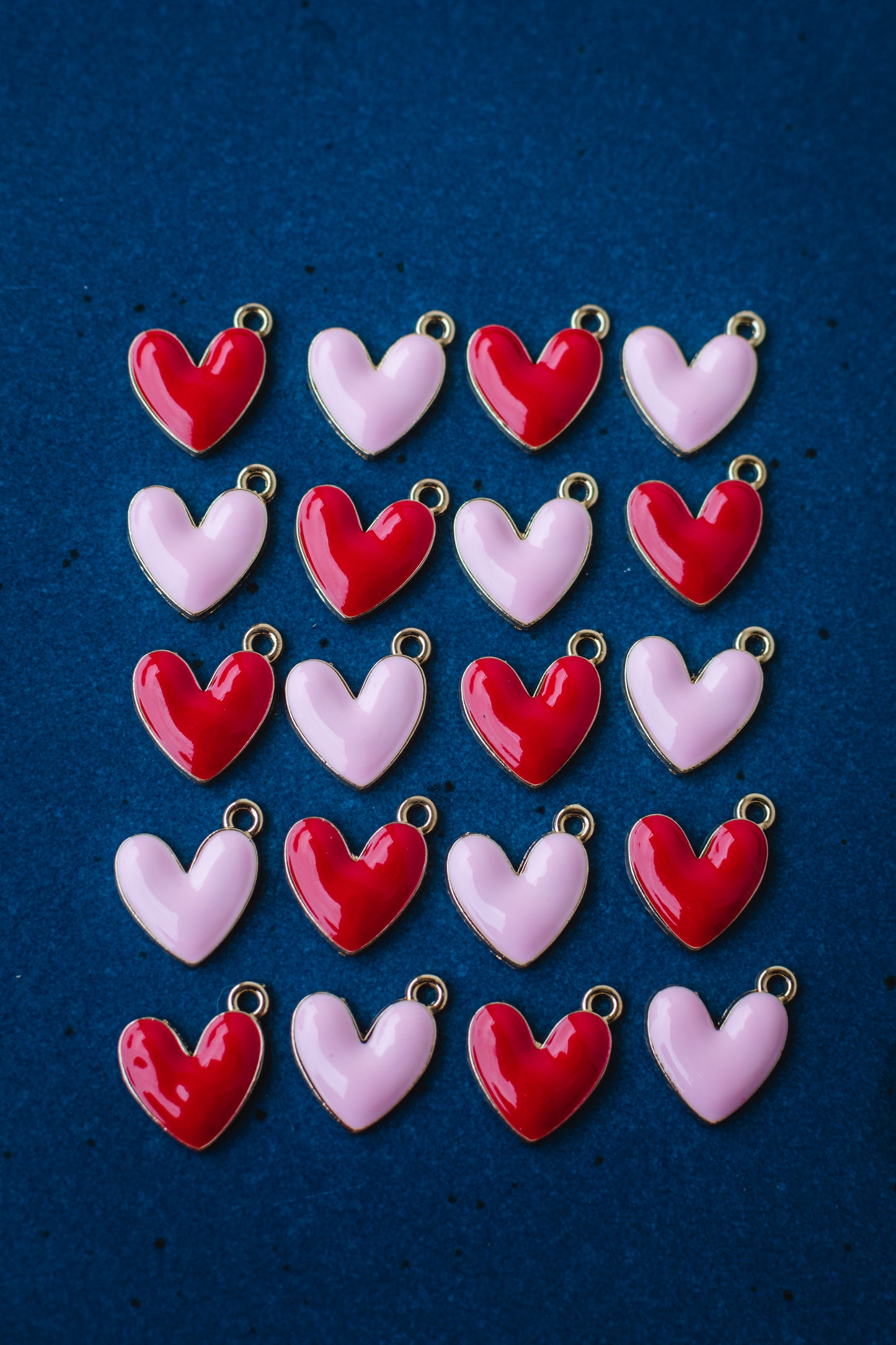 Red & Pink Heart | Charm