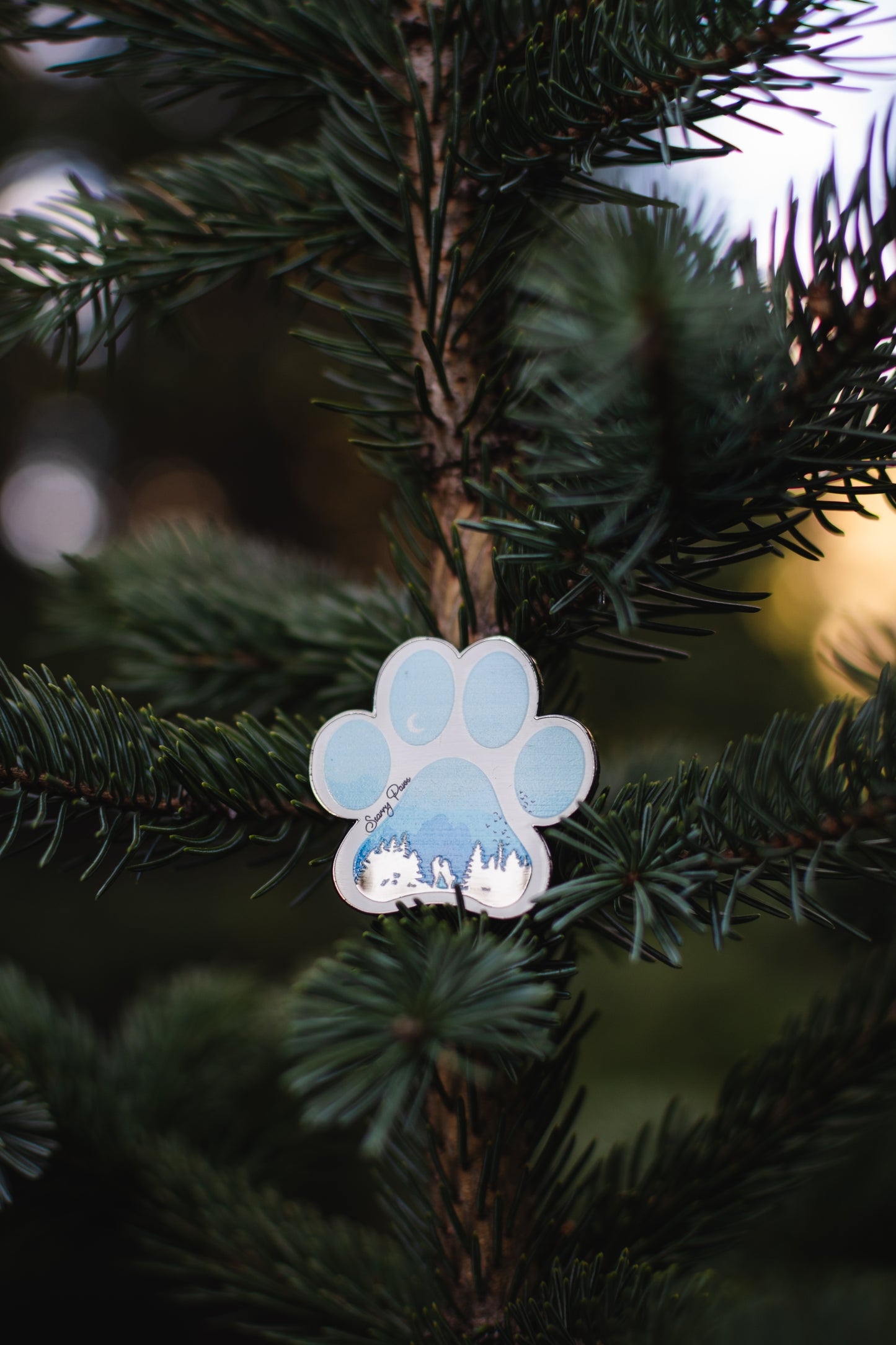 Starry Paws Logo | Enamel Pin