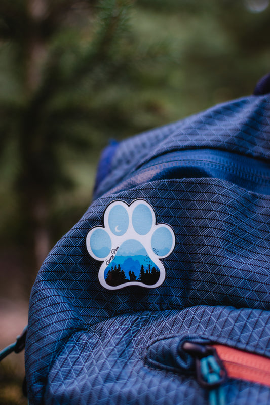 Starry Paws Logo | Enamel Pin